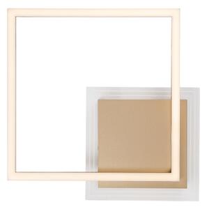 Rabalux 71487 -LED Stropné svietidlo OTTAVIA LED/24W/230V 3000K 37,5x37,5cm zlatá