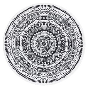 Dywany Łuszczów Kusový koberec Napkin grey kruh - 100x100 (priemer) kruh cm