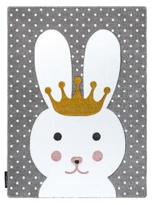 Dywany Łuszczów Detský kusový koberec Petit Bunny grey - 160x220 cm