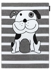 Dywany Łuszczów Detský kusový koberec Petit Puppy grey - 180x270 cm