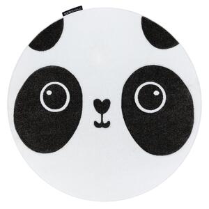 Dywany Łuszczów Detský kusový koberec Petit Panda white kruh - 160x160 (priemer) kruh cm
