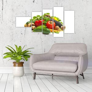 Zmes zeleniny, obraz (Obraz 110x60cm)