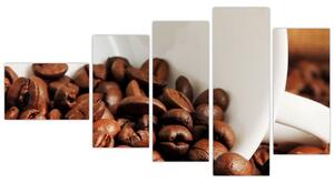 Obraz kávových zŕn (Obraz 110x60cm)