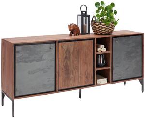 ŠIROKÁ KOMODA, akácia, hnedá, 180/77/40 cm Livetastic - Online Only zostavy, Online Only