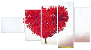 Obraz farebného stromu (Obraz 110x60cm)