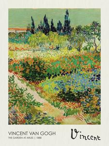 Obrazová reprodukcia The Garden at Arles (1888), Vincent van Gogh