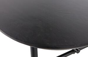 MUZZA Konferenčný stolík legance 43 x 100 cm čierny