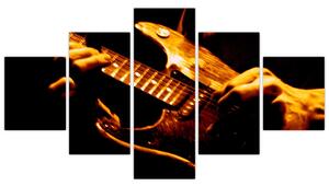 Obraz elektrické gitary (Obraz 125x70cm)