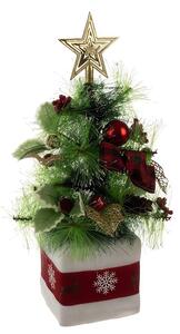 Ruhhy 22591 Vianočný stromček s ozdobami 45 cm
