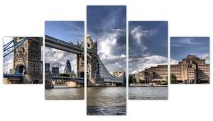 Moderný obraz mesta - Londýn (Obraz 125x70cm)