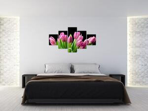 Obraz tulipánov (Obraz 125x70cm)