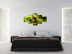 Obrazy do kuchyne - olivy (Obraz 125x70cm)