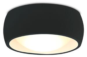 Maxlight KODAK | Prisadené stropné okrúhle svietidlo Farba: Čierna