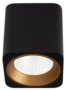 Maxlight TUB | Štvorcová stropná lampa Farba: Čierna