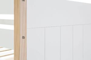 MUZZA Detská poschodová posteľ kiara 90 x 190 cm biela