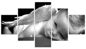 Dieťa - anjel - obrazy na stenu (Obraz 125x70cm)