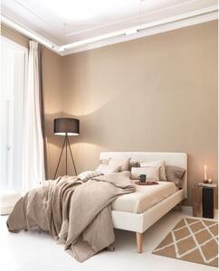 DYLA FLEECE posteľ 160x200 cm Biela