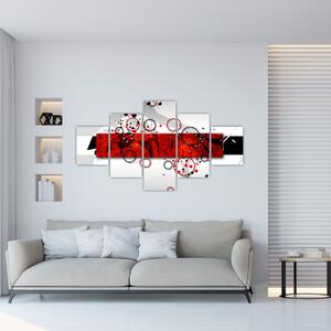 Abstraktný obraz do bytu (Obraz 125x70cm)