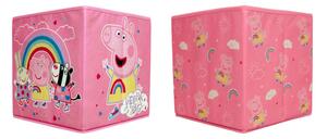 Úložný box, 2 kusy (ružová, Prasiatko Peppa) (100372076)