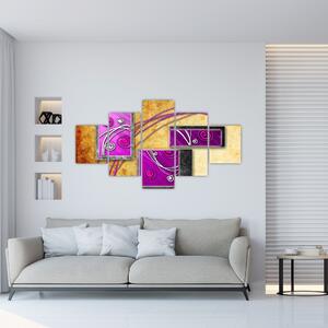Abstrakcia - moderné obrazy (Obraz 125x70cm)
