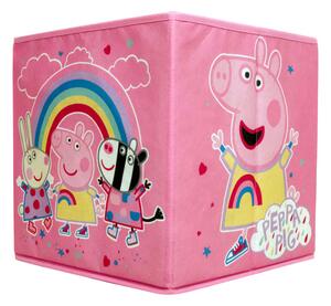 Úložný box, 2 kusy (ružová, Prasiatko Peppa) (100372076)