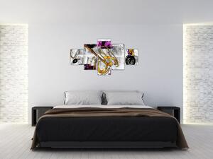Abstrakcia - moderné obrazy (Obraz 125x70cm)