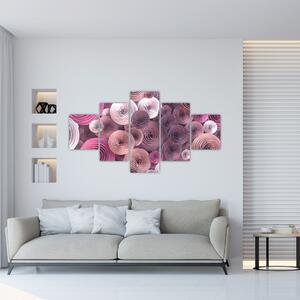 Farebné kvety - obraz (Obraz 125x70cm)