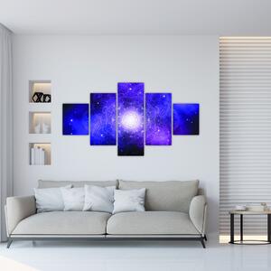 Obraz - vesmírna mandala (Obraz 125x70cm)