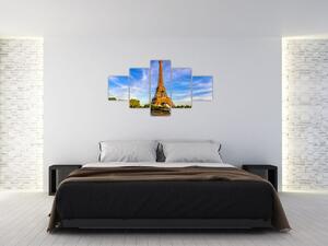 Obraz: Eiffelova veža, Paríž (Obraz 125x70cm)