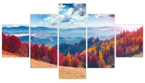 Obraz jesennej prírody (Obraz 125x70cm)