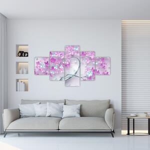 Obraz kvitnúceho stromu (Obraz 125x70cm)