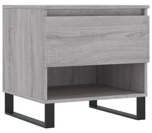 Konferenčný stolík sivý sonoma 50x46x50 cm kompozitné drevo