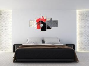 Obraz na stenu - sliepky (Obraz 125x70cm)