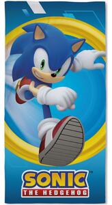 Bavlnená plážová osuška Sonic the Hedgehog - 100% bavlna - 70 x 140 cm
