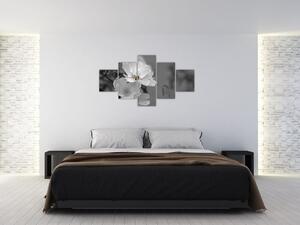Čiernobiely obraz (Obraz 125x70cm)