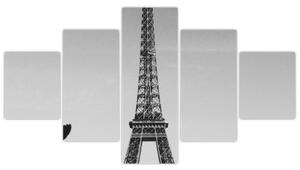 Obraz - Eiffelova veža (Obraz 125x70cm)