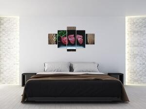 Obraz - steaky (Obraz 125x70cm)