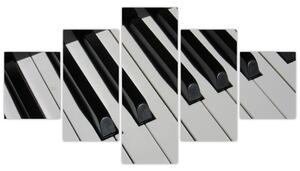 Obraz klavíra (Obraz 125x70cm)