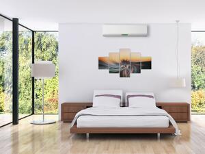 Abstraktný obraz do bytu (Obraz 125x70cm)
