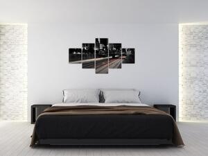 Čiernobiele obrazy (Obraz 125x70cm)