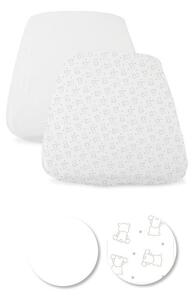 CHICCO CHICCO Plachta na postieľku Next2Me Forever 2 ks Bear