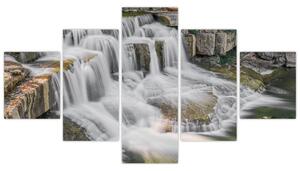 Obraz vodopádov (Obraz 125x70cm)