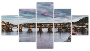Obraz Prahy (Obraz 125x70cm)