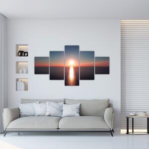 Obraz zapadajúceho slnka (Obraz 125x70cm)