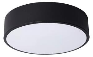 Stropné svietidlo UNAR Black, LED12W, 2700K, D20cm