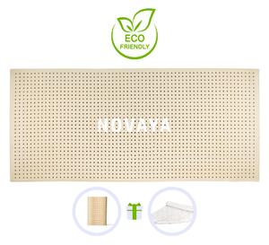 Novaya Latexový topper EKO 100% prírodný (nezónový) Rozmer: 200x160, Poťahová látka: Medicott Silver (prémiový poťah), Tvrdosť matraca: Stredne Tvrdý (75 kg/m3)