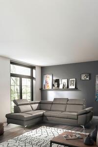 SEDACIA SÚPRAVA, koža, bahenná hnedá Celina Home - Sedačky