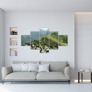 Hrebeň hôr - moderné obrazy (Obraz 125x70cm)