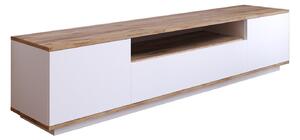 Dizajnový TV stolík Belisario 180 cm biely