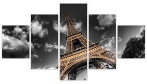 Eiffelova veža - obrazy (Obraz 125x70cm)
